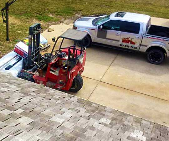 Rapid Roofing on the scene
